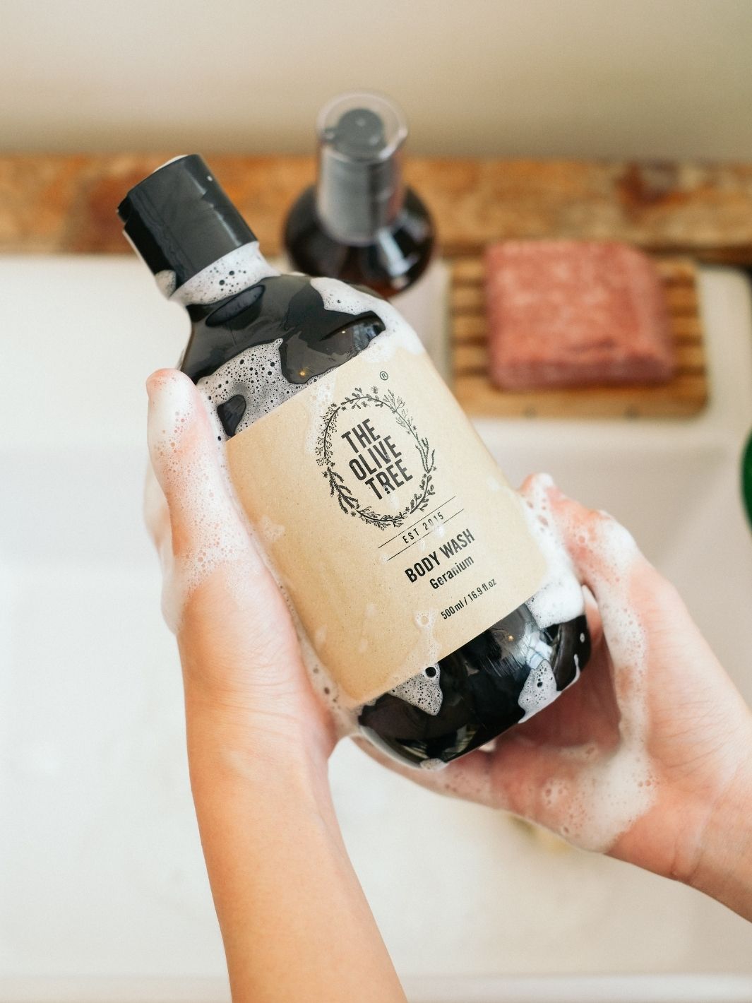 Geranium Body Wash Acne and Pimple