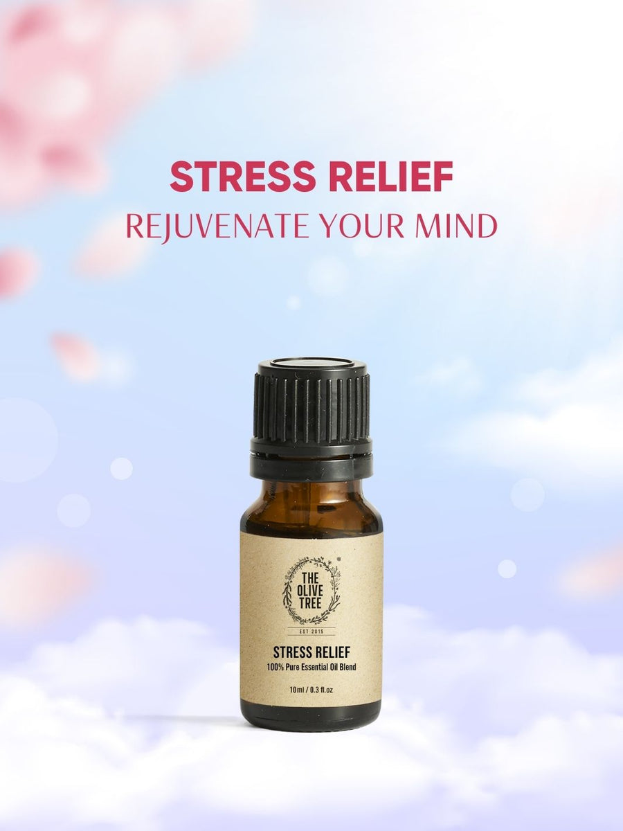 Stress Relieve Essential Oil Blend 10ml The Olive Tree