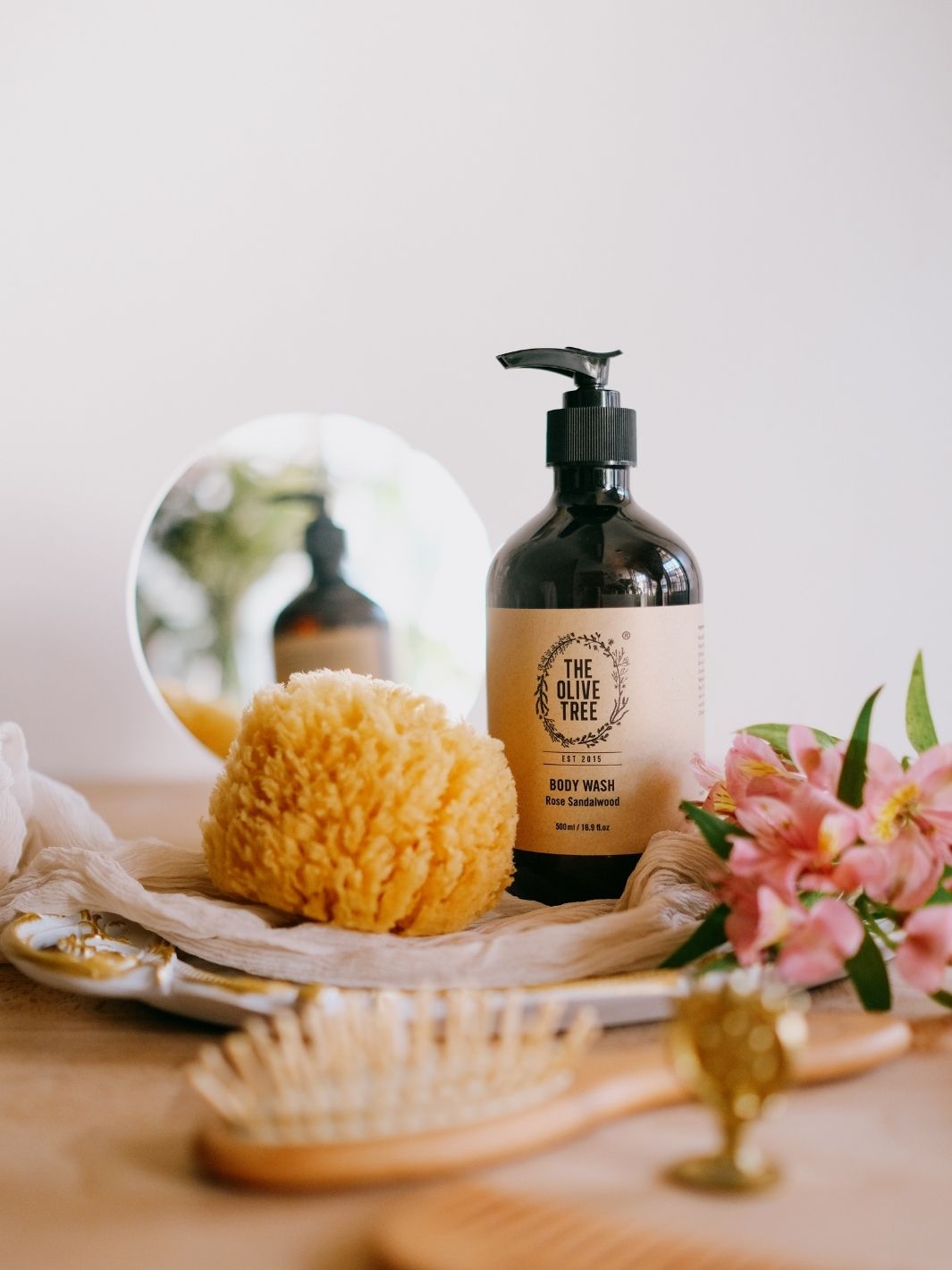 Rose Sandalwood Body Wash Calming