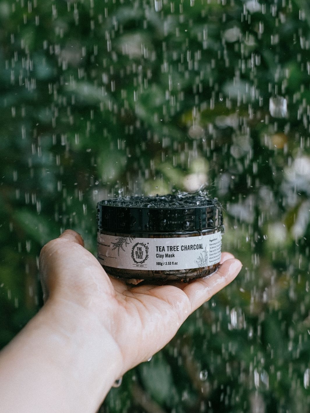 Purifying Tea Tree Charcoal Clay Mask Minimize pores