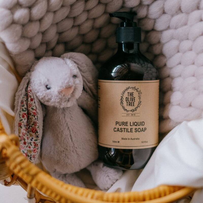 Pure Liquid Castile Soap Sensitive Skin Ezcema