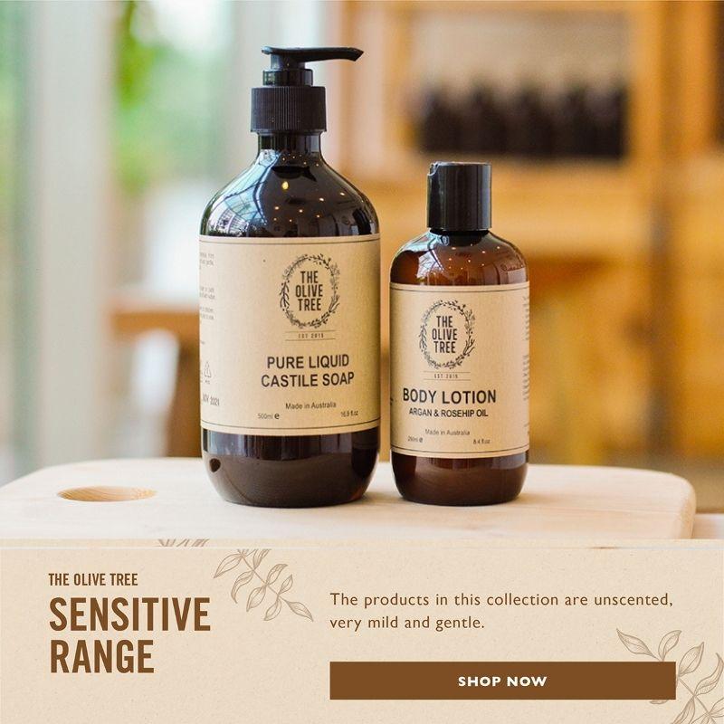 Pure Liquid Castile Soap for Sensitive Skin Eczema 
