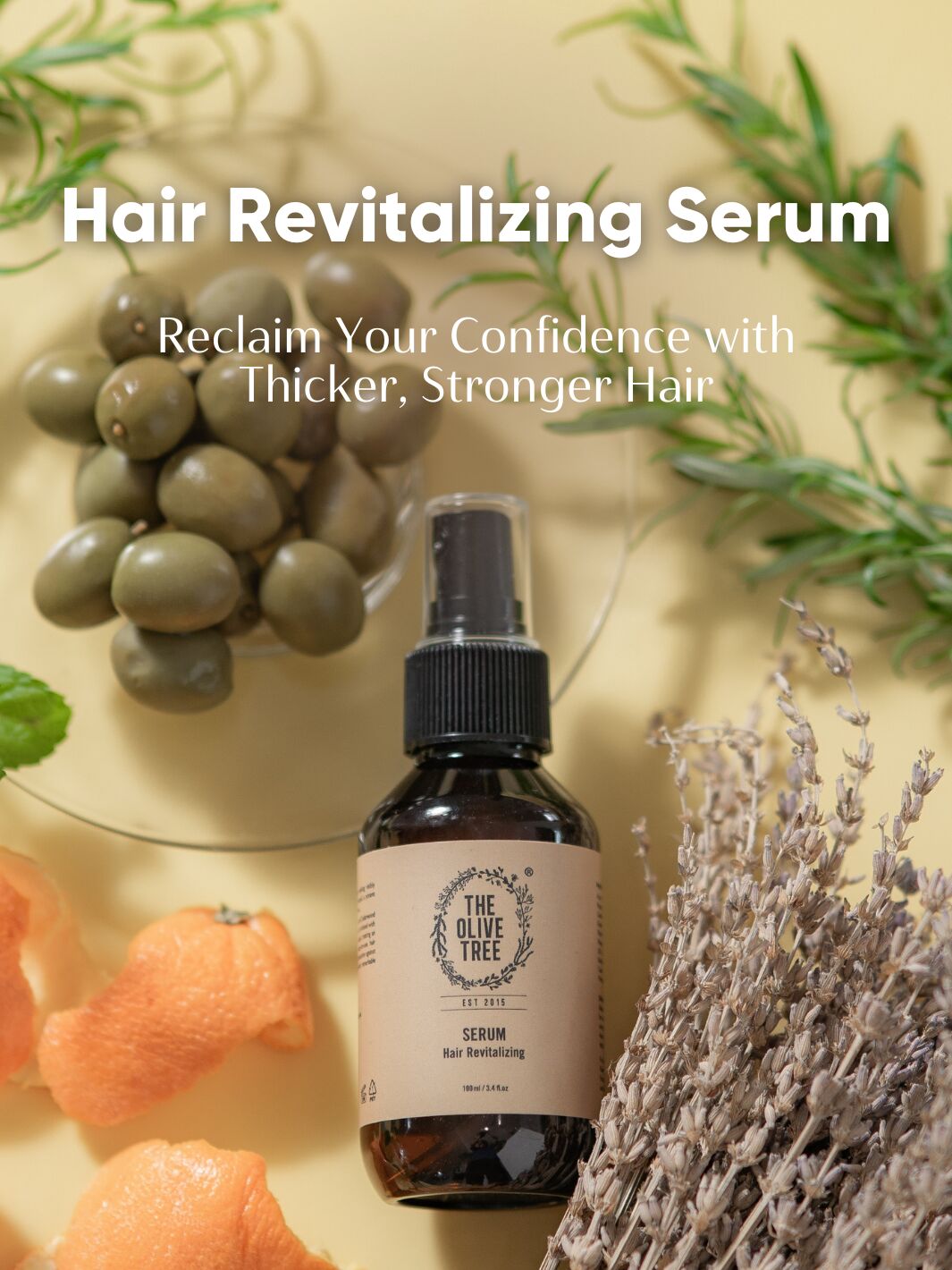 Reclaim Your Confidence With Thicker & Stronger Hair with Our Hair Revitalizing Serum