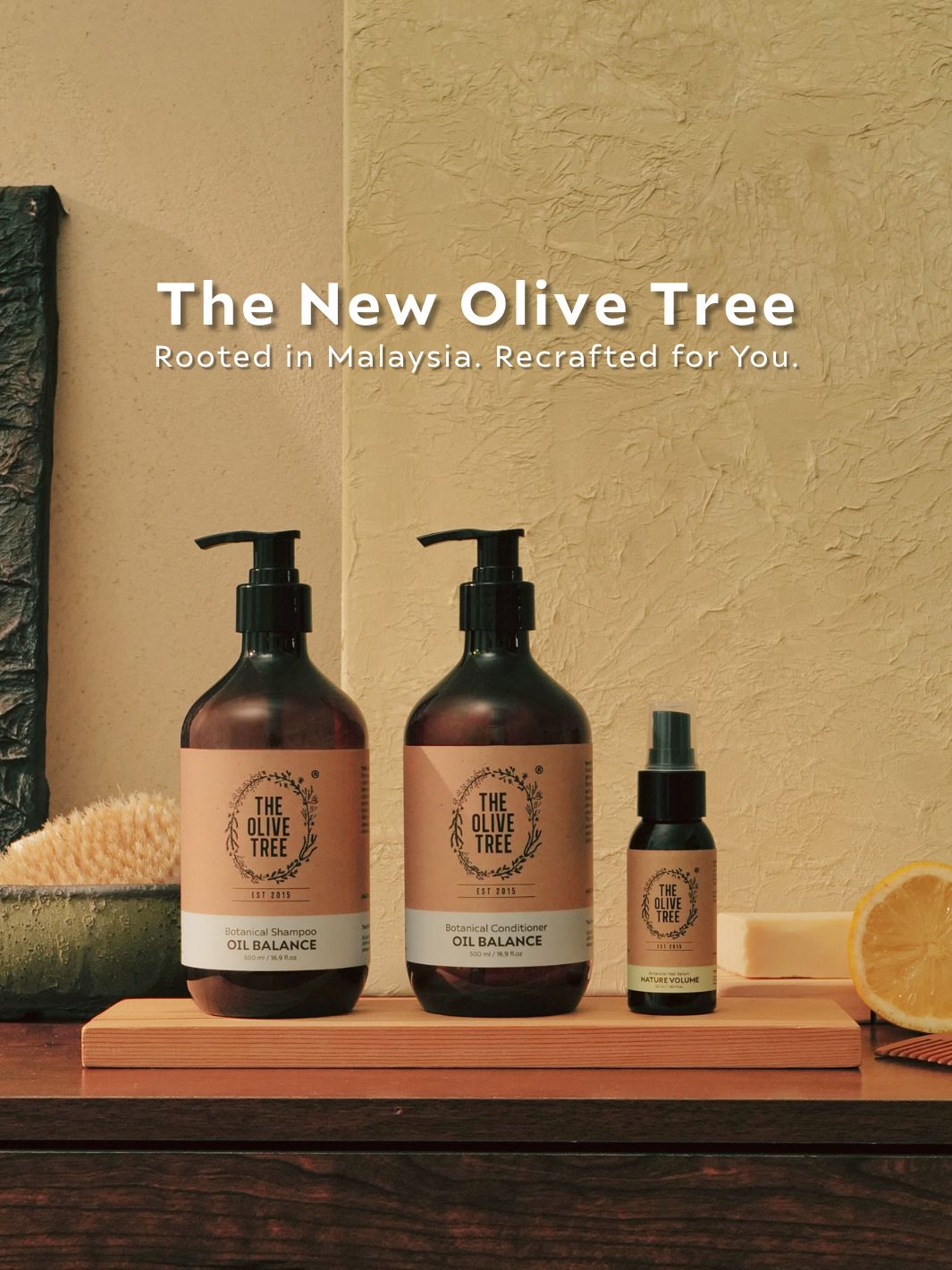 The Olive Tree Malaysia | Clean Beauty Hair Care for Hair Loss & Sensitive Scalp