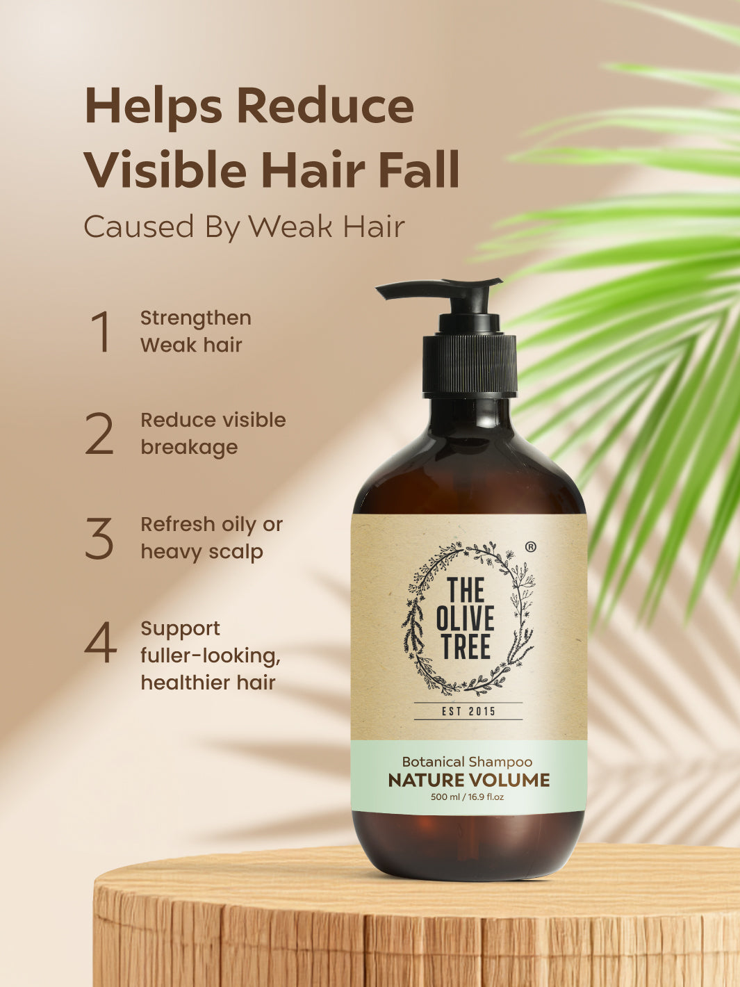 [Bundle of 3] Nature Volume Shampoo 500ml x 3