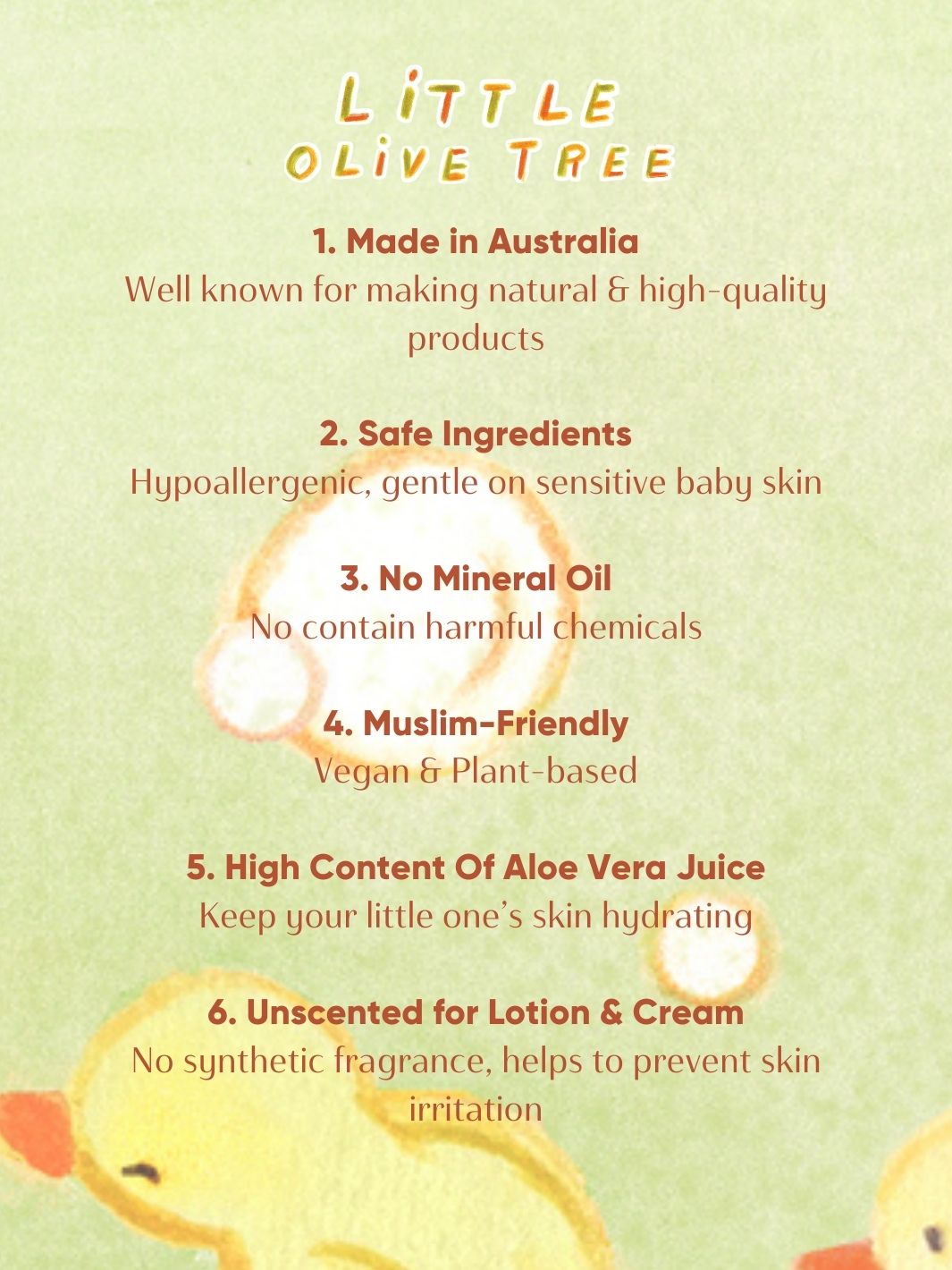 Little Olive Tree: Lavender Baby Wash 250ml For New Born / Sensitive Dry Skin