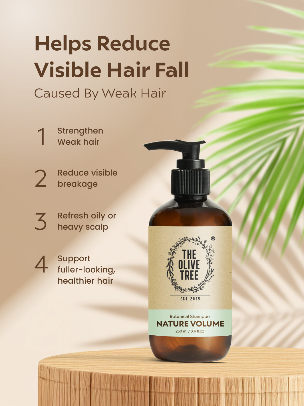 Nature Volume Shampoo Set (250ml x 2)
