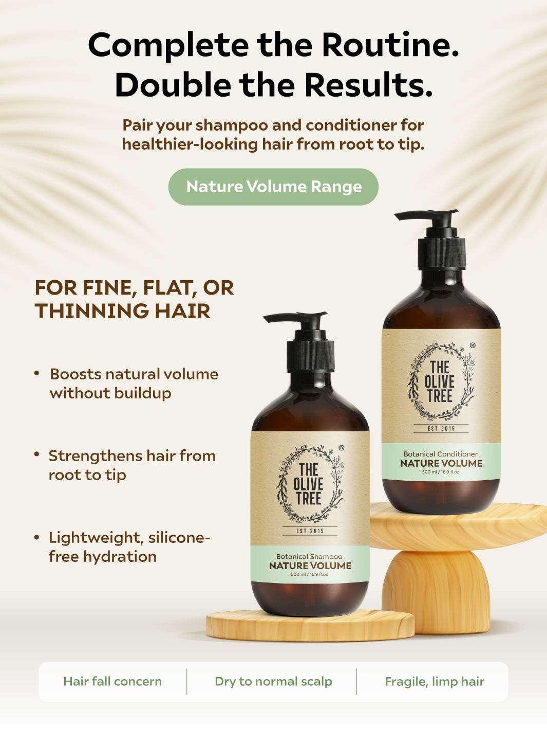 [Dr Chris Exclusive] Hair Fall Set 500ml ( FREE 250ml Shampoo )