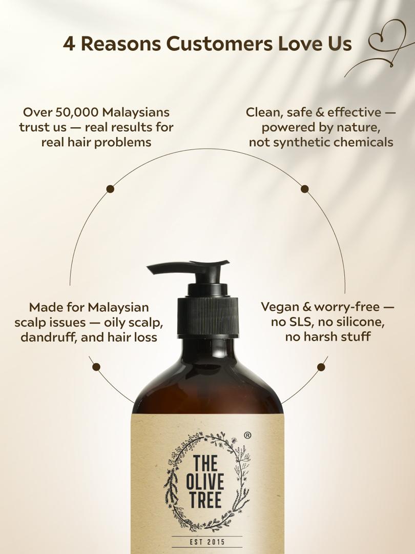 [Bundle of 3] Nature Volume Shampoo 500ml x 3