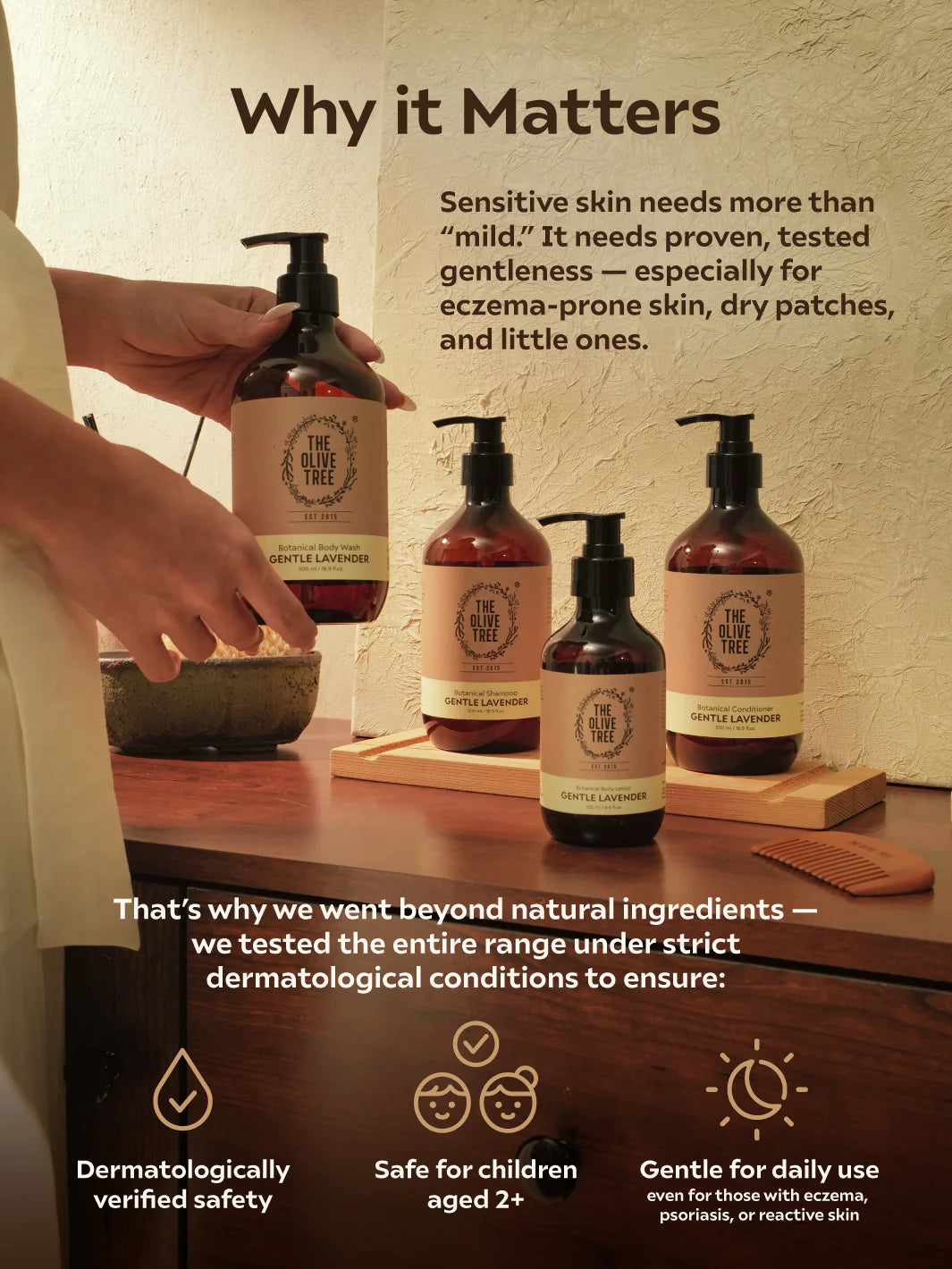 [Bundle of 3] Gentle Lavender Body Lotion 250ml x 3