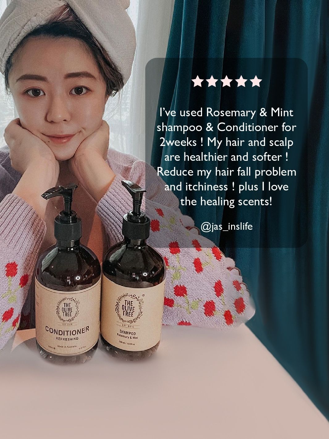 Anti Hair Fall Rosemary Mint Shampoo Anti Hair Loss Shampoo Hair Growth