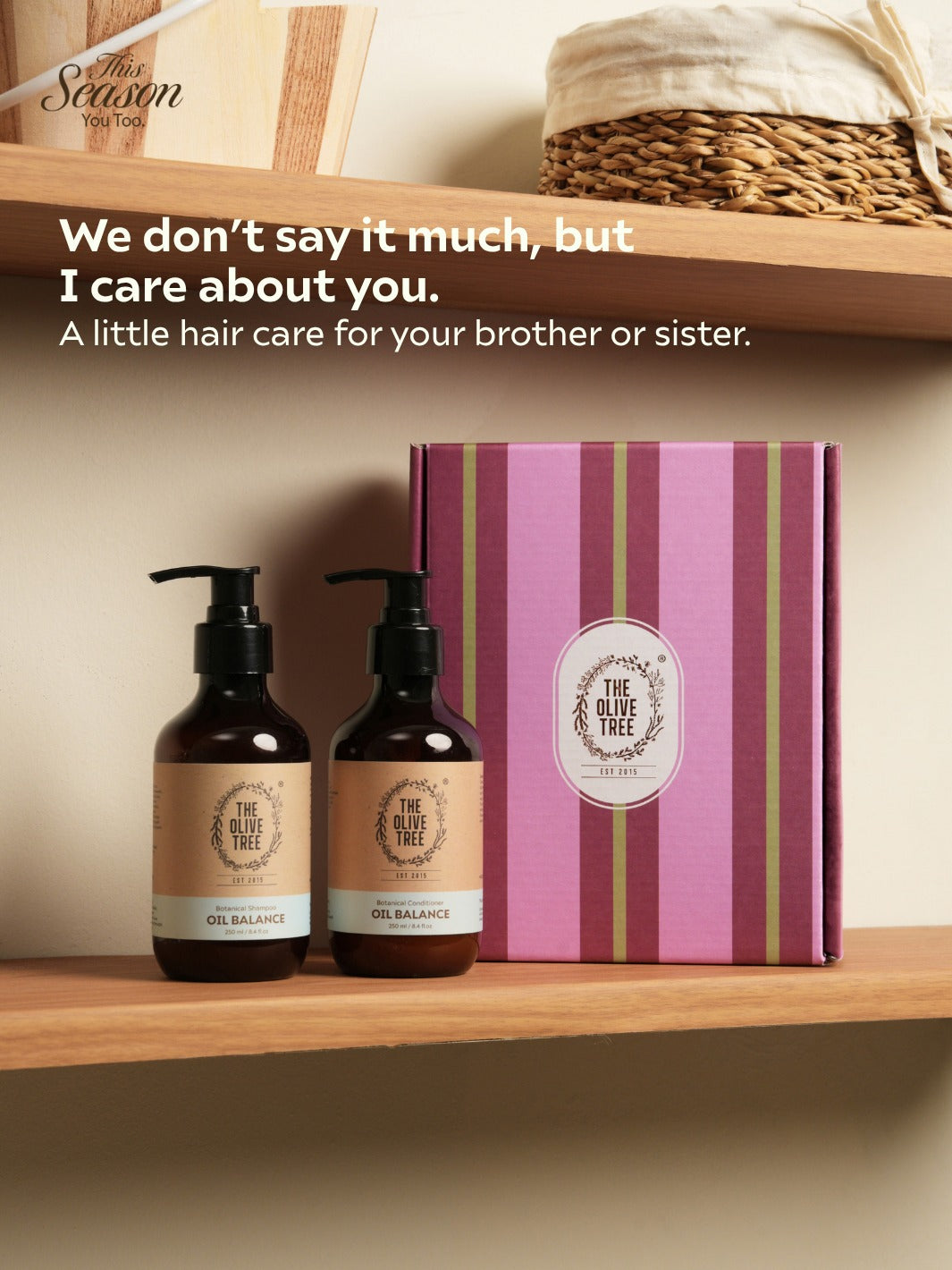 [2026 Holiday Collection] Set E1 Daily Balance Duo- Hair Fall Set 250ml