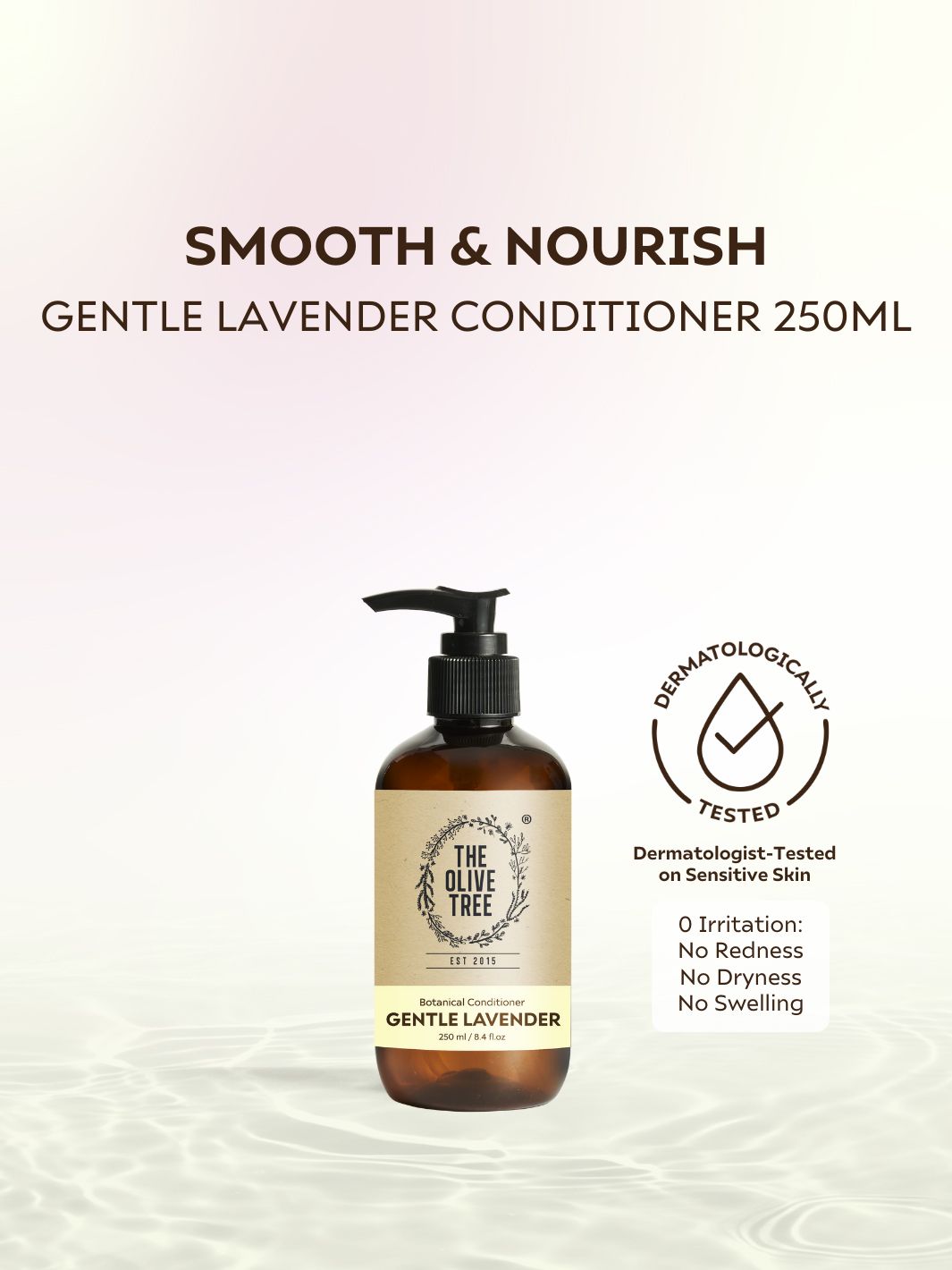Conditioner Gentle Lavender For Sensitive Scalp &amp; Delicate Hair ( Dermatologically Approved )