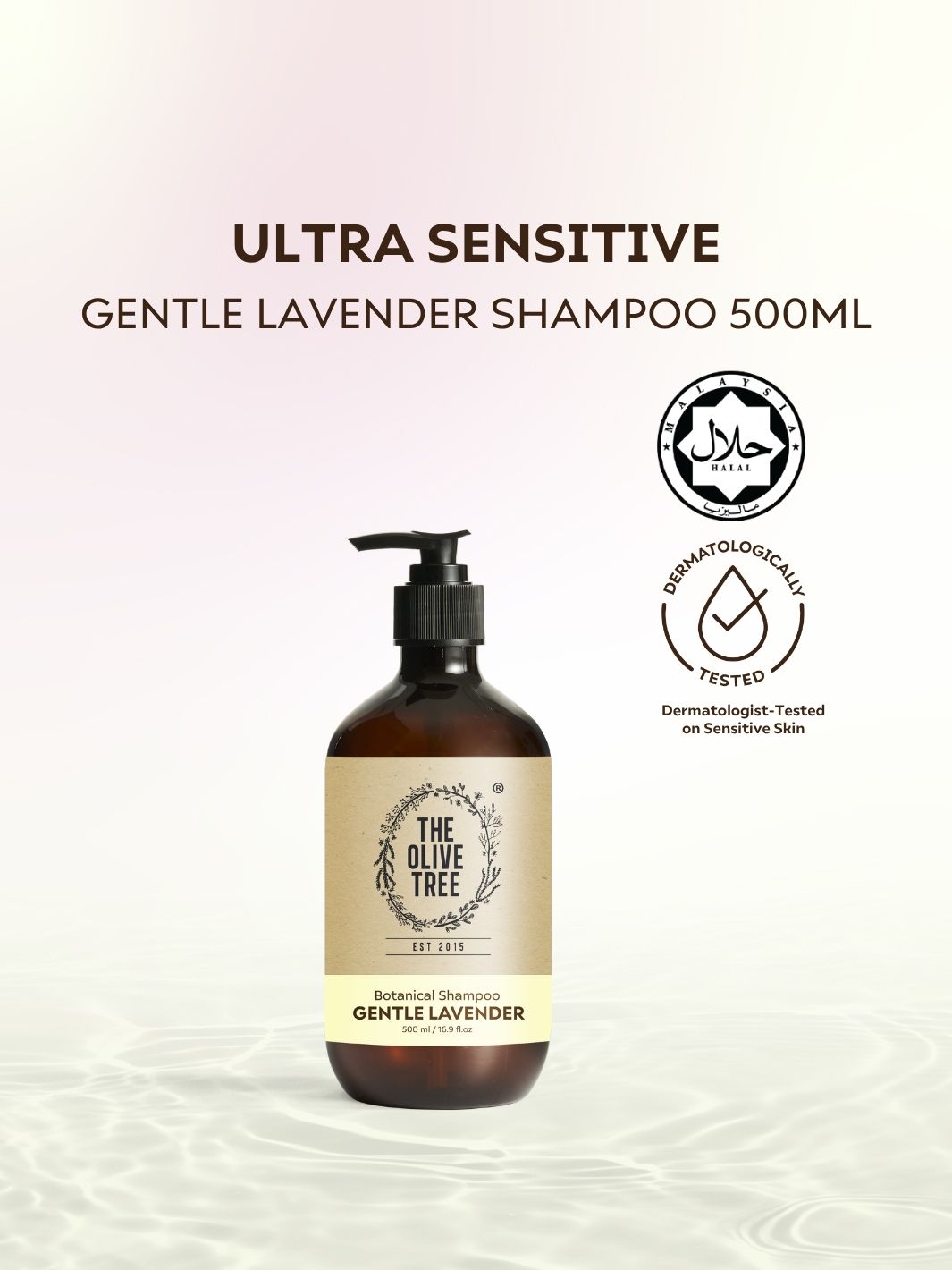 Conditioner Gentle Lavender For Sensitive Scalp &amp; Delicate Hair ( Dermatologically Approved )