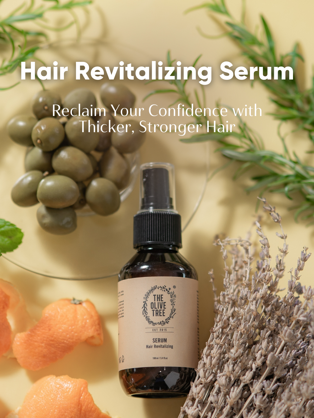 Reclaim Your Confidence With Thicker & Stronger Hair with Our Hair Rev –  The Olive Tree