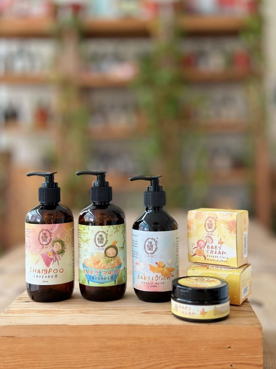 (Little Olive Tree) Hand &amp; Body Wash - Lavender 500ml