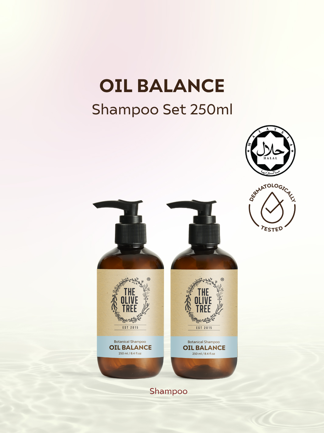 Oil Balance Shampoo Set (250ml x 2)