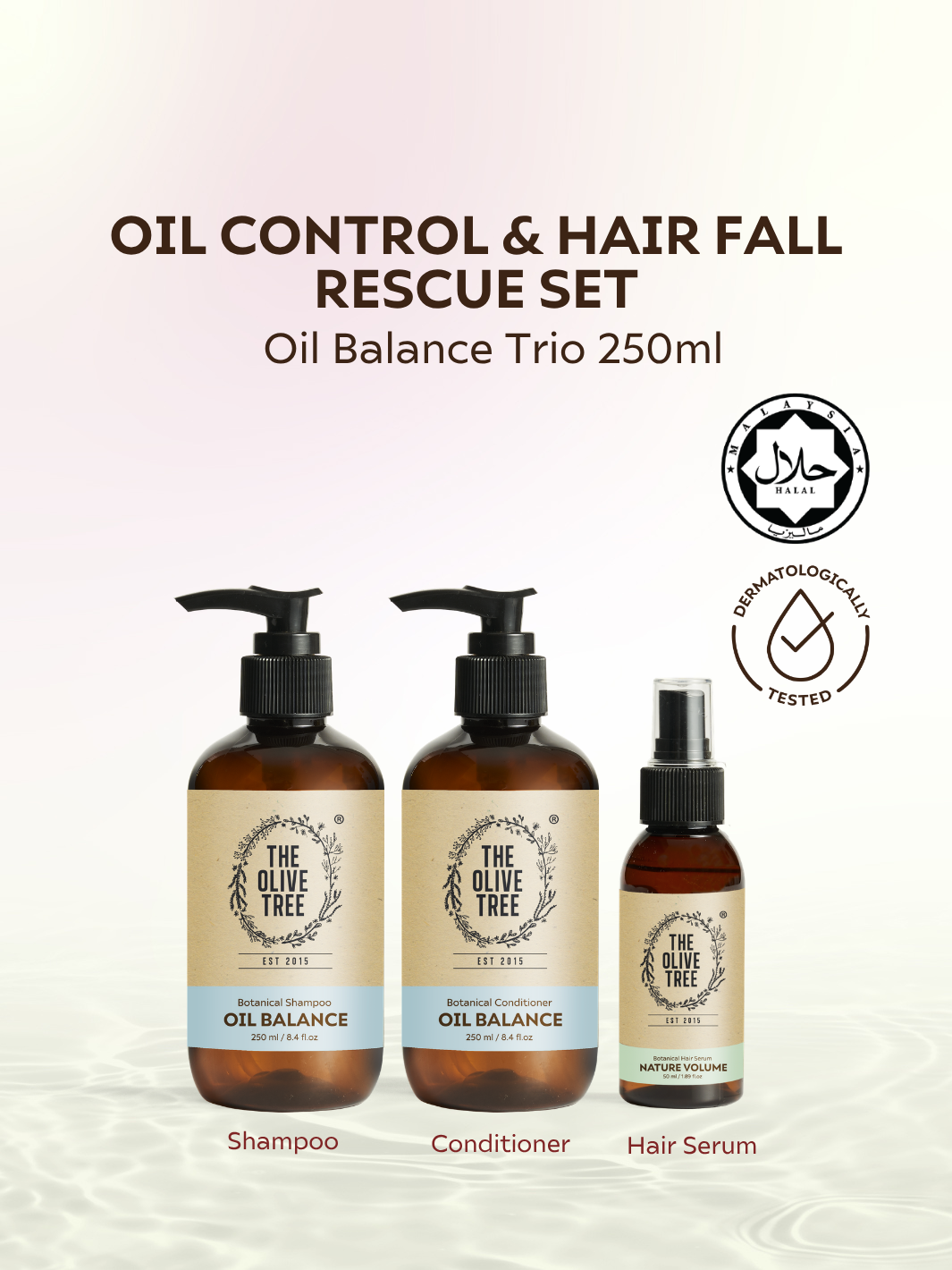 Oil Balance Trio For Oil Control &amp; Hair Fall Rescue
