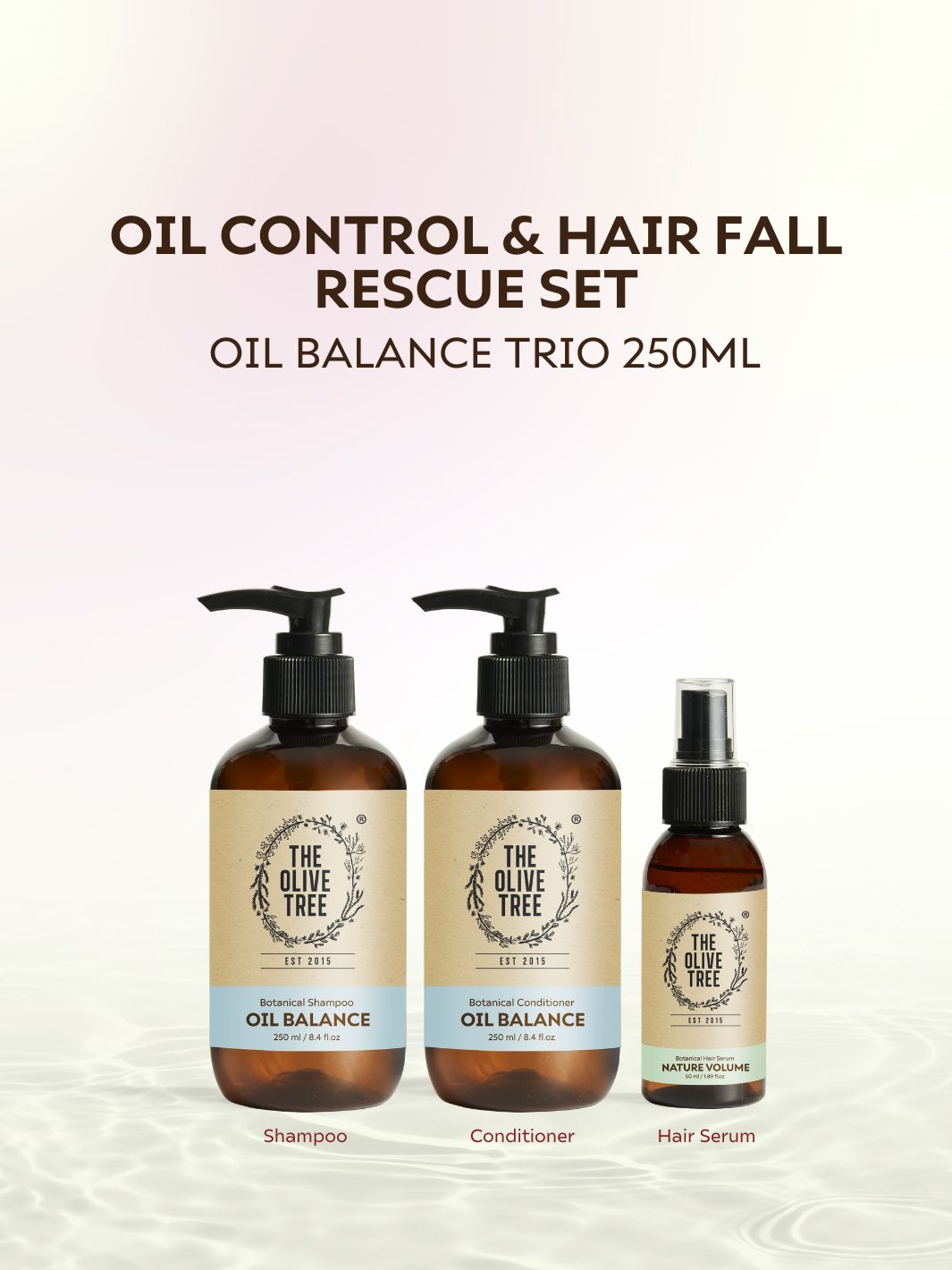 Oil Balance Trio For Oil Control &amp; Hair Fall Rescue