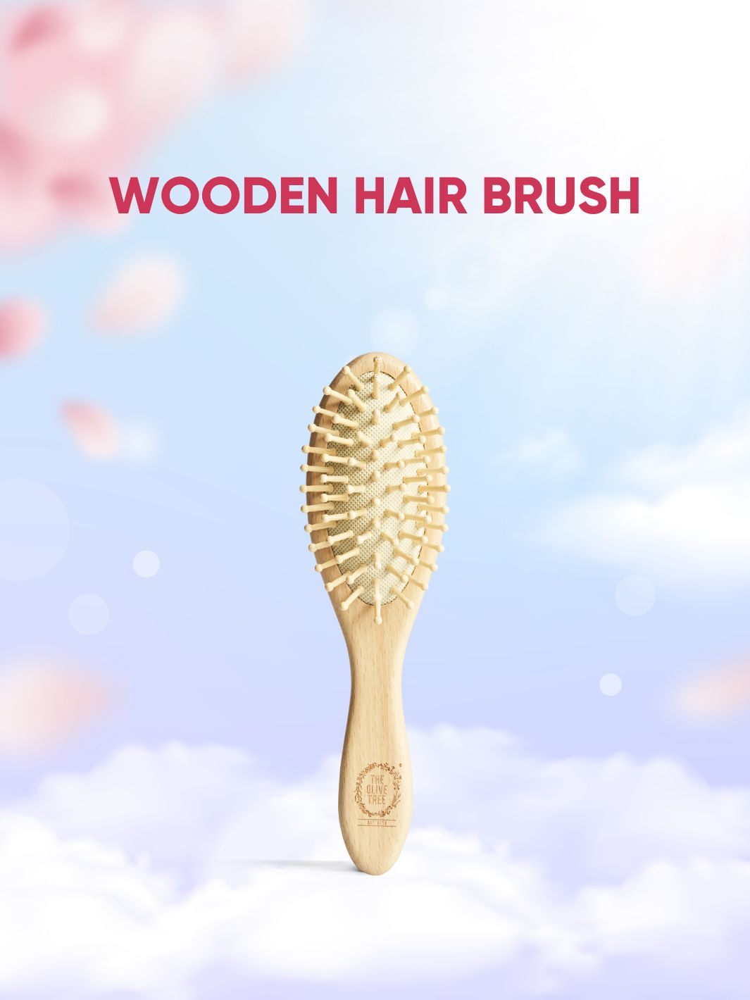 Wooden Hair Brush [ GIFT ]