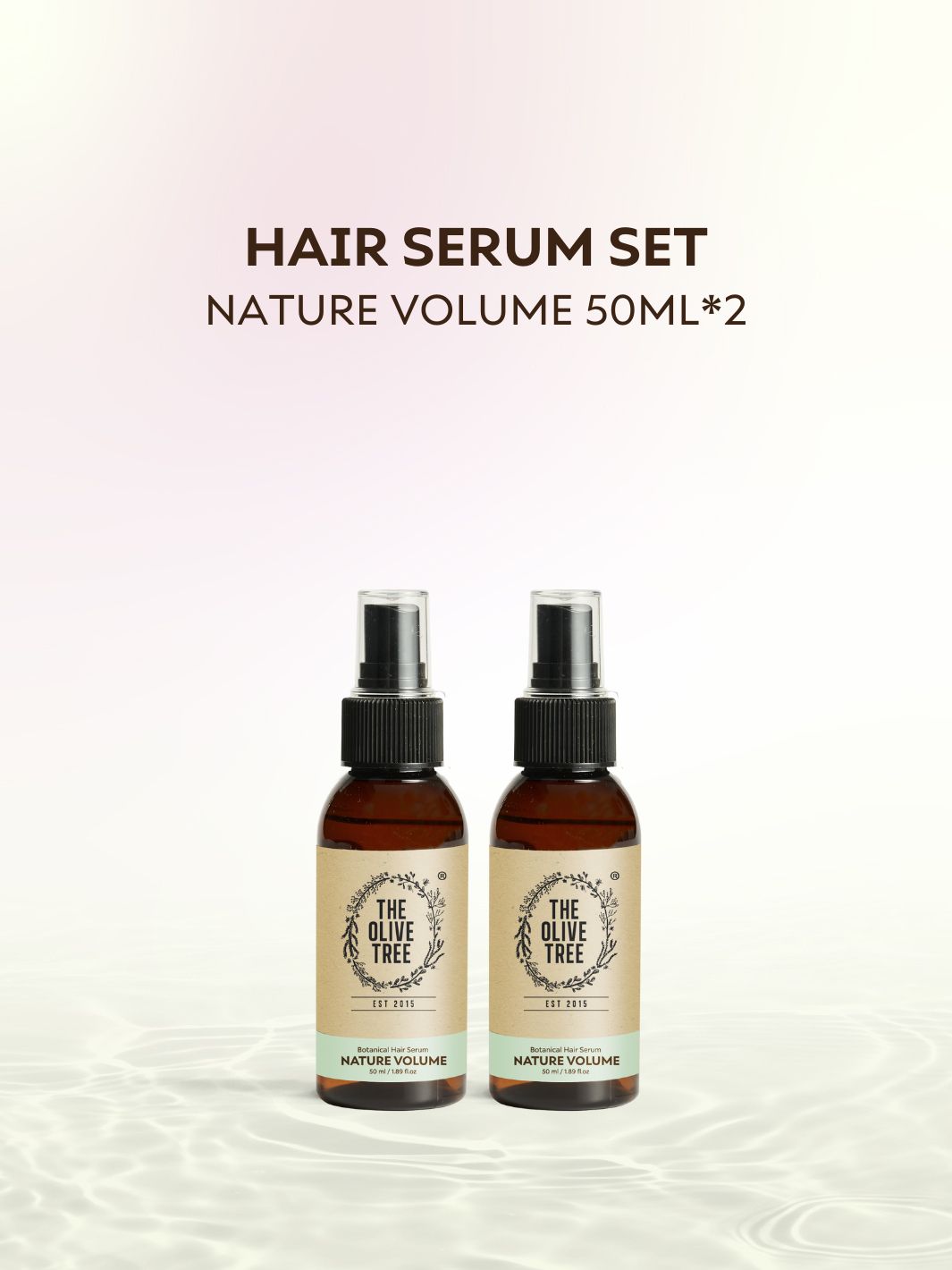 [Dr Chris Exclusive] Nature Volume Hair Serum Set 50ml*2 ( Free Nature Volume Discovery Set )
