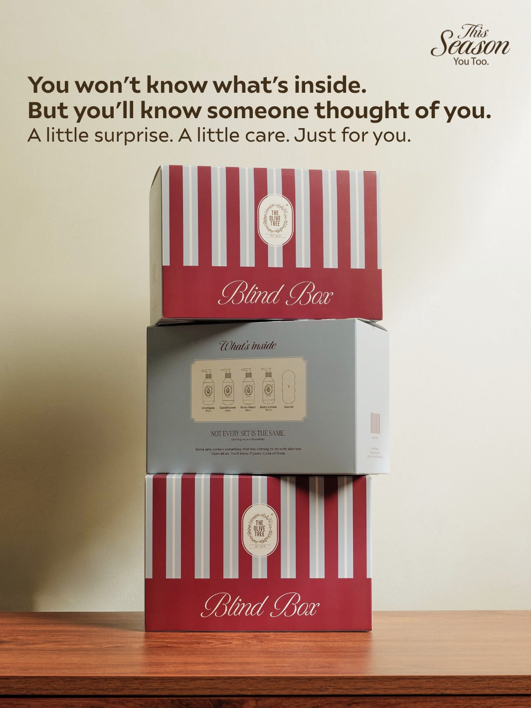 [THIS SEASON YOU TOO] Set B Holiday Blind Box Set 2026