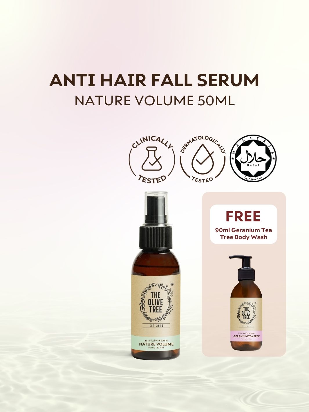 Nature Volume Hair Serum 50ml - Anti Hair Loss